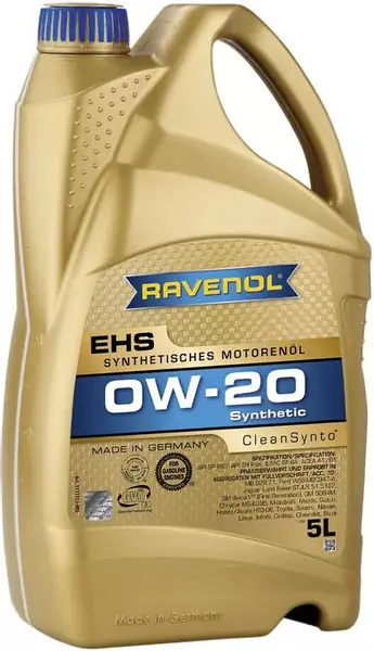 RAVENOL EHS CLEANSYNTO OLEJ SILNIKOWY 0W20 5L