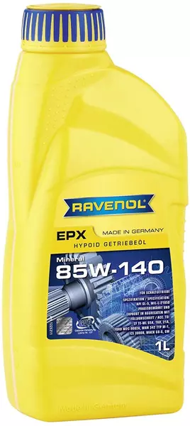 RAVENOL EPX 85W140 API GL-5 MAN FORD GM ZF 1L