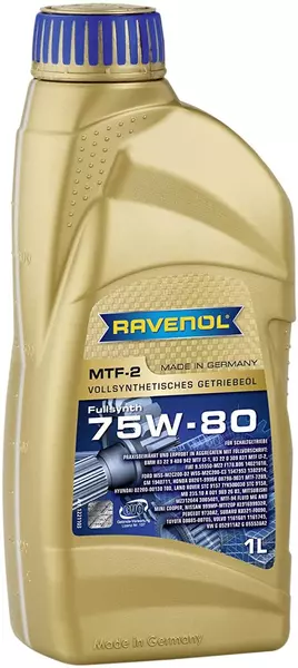 RAVENOL MTF-2 75W80 BMW FIAT PSA FORD HONDA VW 1L