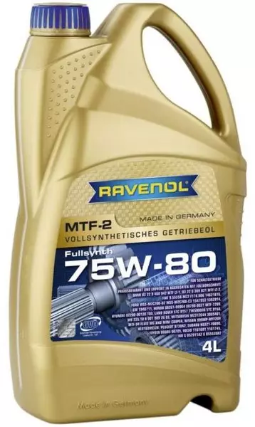 RAVENOL MTF-2 75W80 BMW FIAT PSA FORD HONDA VW 4L