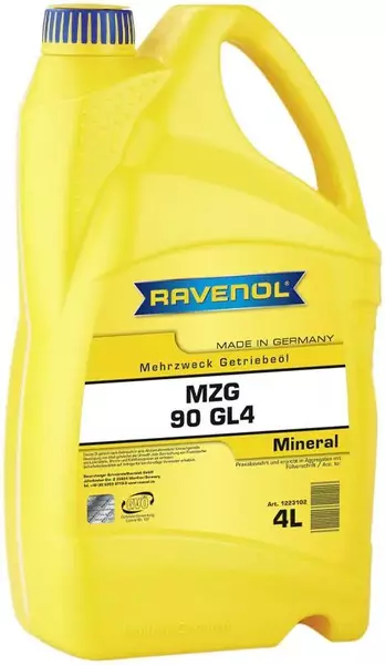 RAVENOL MZG OLEJ PRZEKŁADNIOWY SAE 90 4L