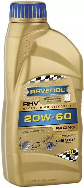 RAVENOL RHV RACING HIGH VISCOCITY OLEJ SILNIKOWY 20W60 1L