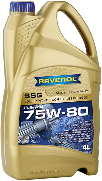 RAVENOL SLS 75W140 API GL-5 + LS MIL-L 2105 D 4L