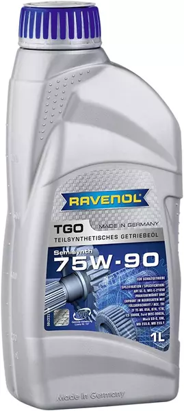 RAVENOL TGO 75W90 API GL-5 MIL-L-2105D FORD GM 1L