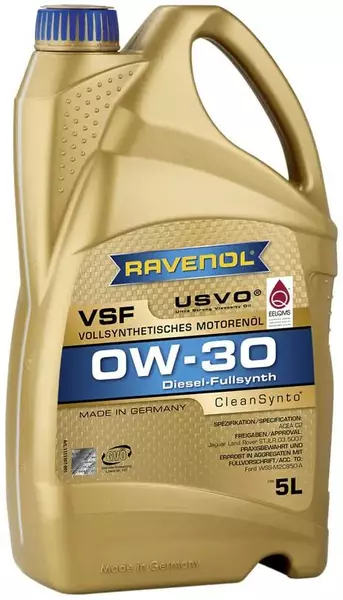 RAVENOL VSF USVO OLEJ SILNIKOWY 0W30 5L