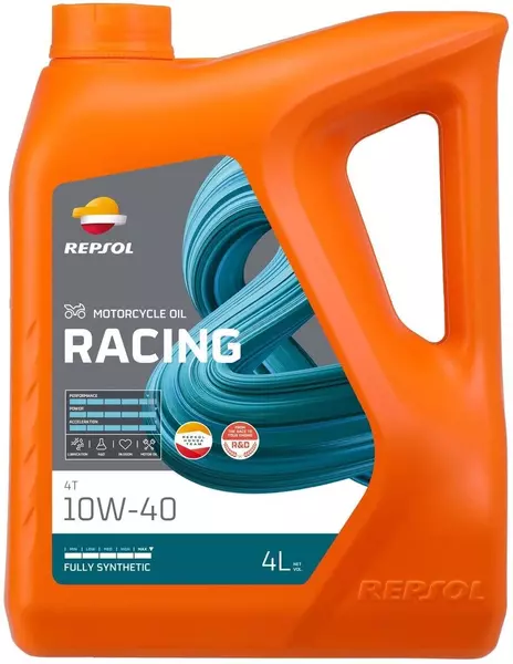 REPSOL MOTO RACING 4T OLEJ SILNIKOWY 10W40 4L