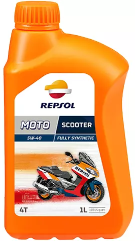 REPSOL MOTO SCOOTER 4T OLEJ SILNIKOWY 5W40 1L