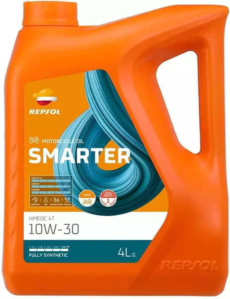 REPSOL MOTO SMARTER HMEOC 4T OLEJ SILNIKOWY 10W30 4L