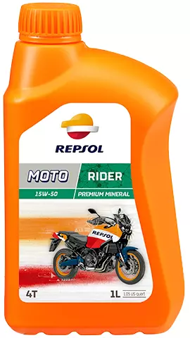 REPSOL MOTO RIDER 4T OLEJ SILNIKOWY 15W50 1L