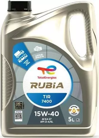 TOTAL RUBIA 7400 OLEJ SILNIKOWY 15W40 5L