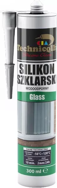 TECHNICQLL SILIKON SZKLARSKI BEZBARWNY 300ML