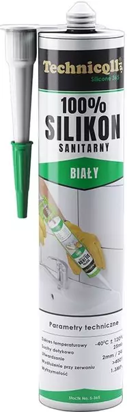 TECHNICQLL SILIKON SANITARNY BIAŁY 300ML