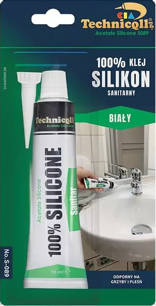 TECHNICQLL SILIKON SANITARNY BIAŁY 70ML