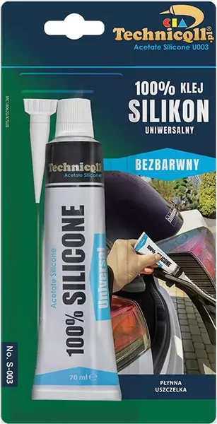 TECHNICQLL SILIKON UNIWERSALNY BEZBARWNY 70ML