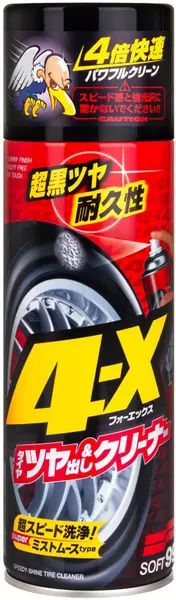 SOFT99 4-X TIRE CLEANER DRESSING DO OPON 470ML