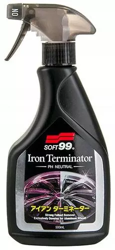 SOFT99 IRON TERMINATOR DEIRONIZER KRWAWIĄCA FELGA