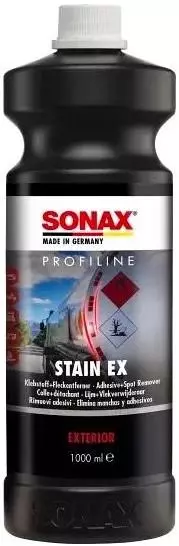 SONAX STAIN EX CLEANER ŚRODEK DO USUWANIA NAKLEJEK I LICÓWEK 1L