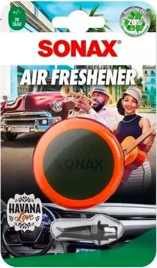 SONAX AIR FRESHENER ZAPACH SAMOCHODOWY HAVANA LOVE