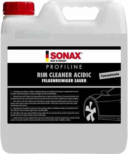 SONAX PROFILINE RIM CLEANER ACIDIC PŁYN DO MYCIA FELG 10L