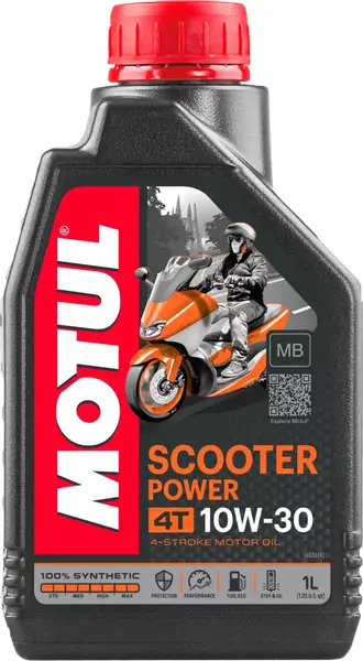 MOTUL SCOOTER POWER 4T 10W30 API SN/SJ JASO MB 1L