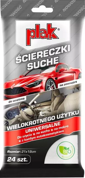 PLAK ŚCIERECZKI SUCHE 24 SZT