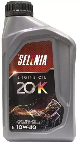 SELENIA 20K 10W-40 FIAT 9.55535-G2 MB 229.1 1L