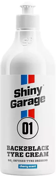 SHINY GARAGE BACK2BLACK POLYMER TIRE DRESSING CHERRY DRESSING DO OPON 500ML