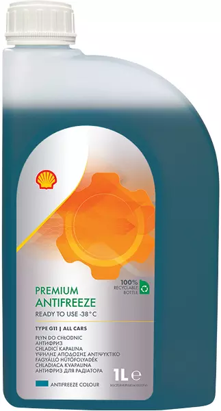 SHELL PŁYN DO CHŁODNIC PREMIUM GOTOWY LONGLIFE 774 C G11 1L