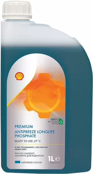 SHELL PŁYN CHŁODNICZY PREMIUM PHOSPHATE LONGLIFE 1L