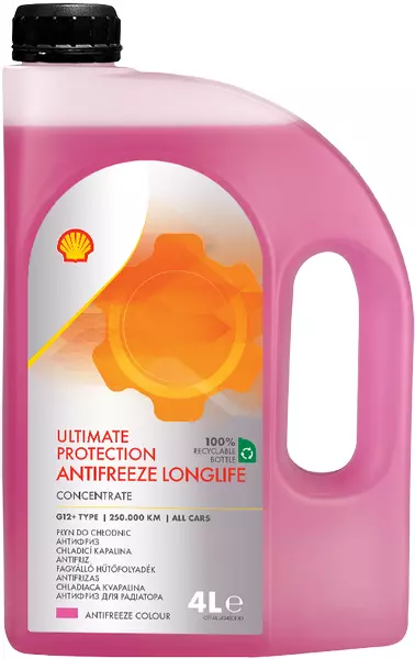 SHELL PŁYN CHŁODNICZY ANTI-FREEZE LONGLIFE ULTIMATE PROTECTION 4L