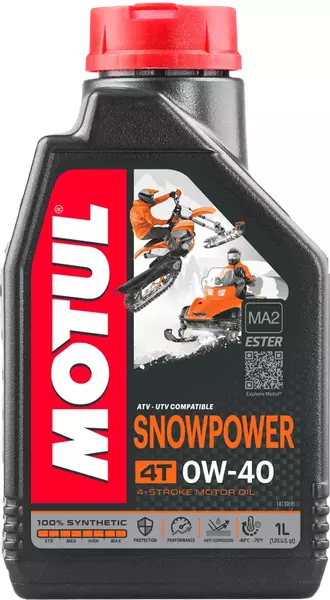 MOTUL SNOWPOWER 4T 0W40 DO SKUTERÓW ŚNIEŻNYCH 1L