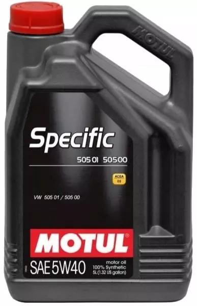 MOTUL SPECIFIC 505.01 505.00 5W40 ACEA C3 5L