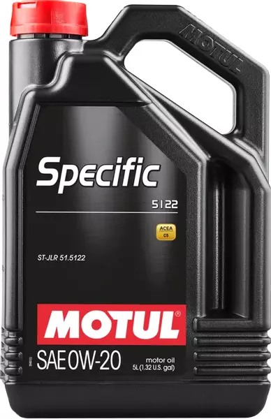 MOTUL SPECIFIC 5122 0W20 JAGUAR STJLR.51.5122 5L