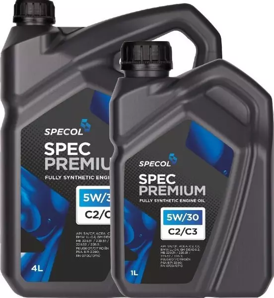 SPECOL SPEC PREMIUM C2/C3 OLEJ SILNIKOWY 5W30 5L