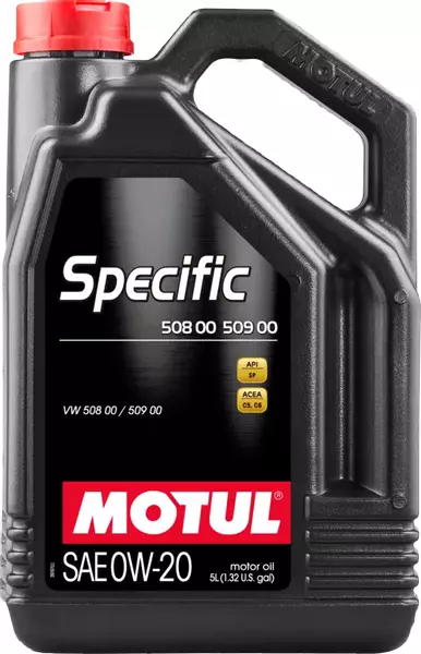 MOTUL SPECIFIC 508.00/509.00 0W20 VW ACEA C5 5L