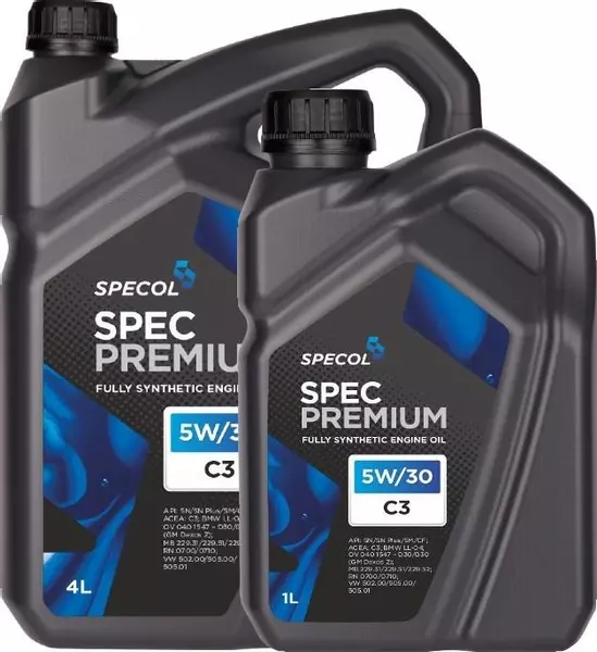 SPECOL SPEC PREMIUM C4 OLEJ SILNIKOWY 5W30 5L