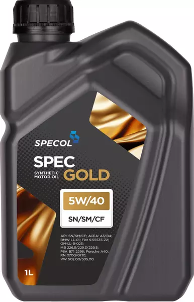 SPECOL SPEC GOLD OLEJ SILNIKOWY 5W40 1L