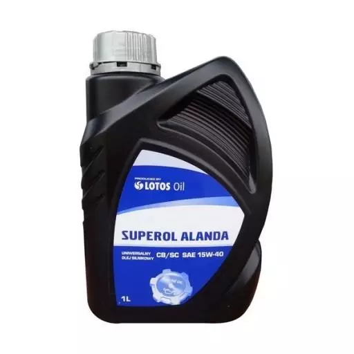 LOTOS SUPEROL ALANDA 15W40 API CB/SC MINERAL 1L