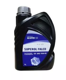 LOTOS SUPEROL FALCO 15W40 API CD MINERAL 1L