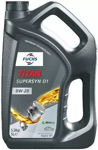 FUCHS TITAN SUPERSYN D1 OLEJ SILNIKOWY 0W20 5L