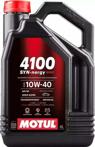 MOTUL 4100 SYN-NERGY SPEC OLEJ SILNIKOWY 10W40 4L