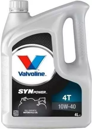 VALVOLINE SYNPOWER 4T 10W40 API SN JASO MA 4L