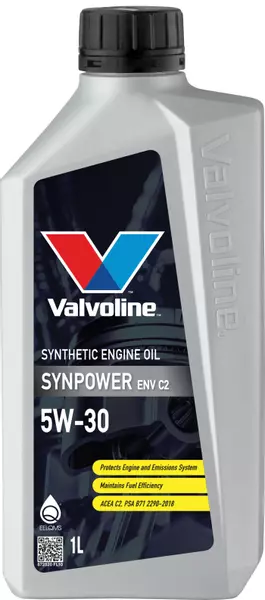 VALVOLINE SYNPOWER ENV C2 5W30 PSA B71 FIAT 1L