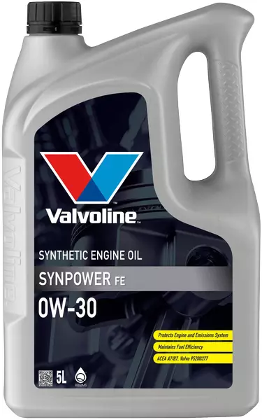 VALVOLINE SYNPOWER FE OLEJ SILNIKOWY 0W-30 5L