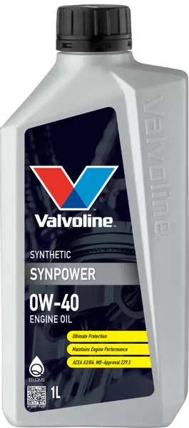 VALVOLINE SYNPOWER OLEJ SILNIKOWY 0W40 1L