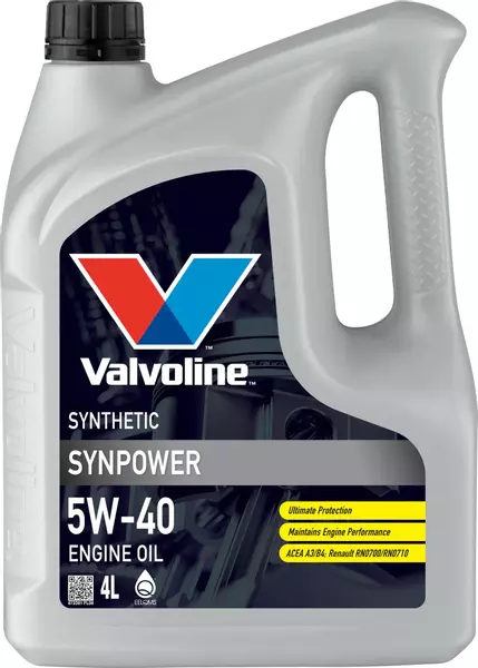 VALVOLINE SYNPOWER OLEJ SILNIKOWY 10W40 4L