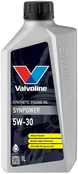 VALVOLINE SYNPOWER 5W30 A3/B4 SL/CF VW502/505 1L