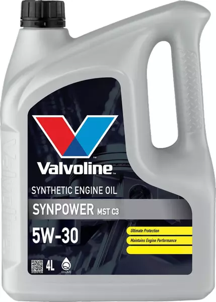 VALVOLINE SYNPOWER MST C3 5W30 SN/CF DEXOS2 4L