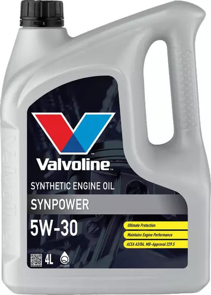 VALVOLINE SYNPOWER 5W30 A3/B4 SL/CF VW502/505 4L