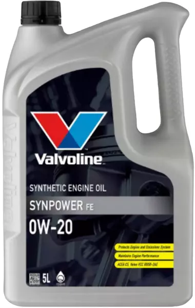 VALVOLINE SYNPOWER FE 0W20 5L